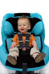 Toddler in a car seat