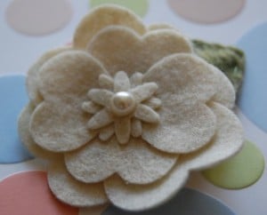 Sweet Magnolia Hair Clip