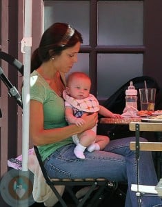 Bethenny Frankel and Baby Bryn