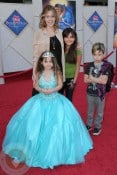 Shanna Moakler with kids Atiana, Landon and Alabama