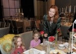 Marcia Cross with daughters Eden and Savannah