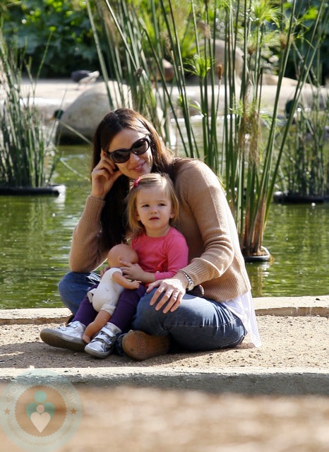 Jennifer Garner and daughter Seraphina