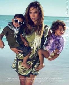 Max and Emme Anthony Modelling for Gucci