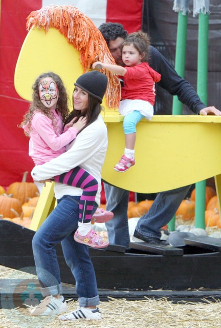 Soleil Moon Frye and Jason Goldberg with Daughters Poet & Jagger
