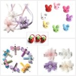 Lil' Sugarplum hair clips