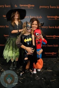 Brooke Burke with kids Sierrah, Heaven Rain and Shaya
