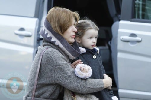 Milla Jovovich and daughter Ever