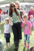 Denise Richards with daughters Sam & Lola