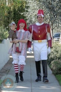 Alyson Hannigan, husband Alexis Densiof and Daughter Satyana