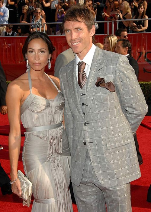 Alejandra Amarilla and Steve Nash