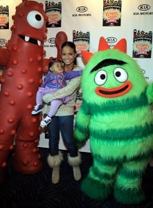 Christina Milian and daughter Violet