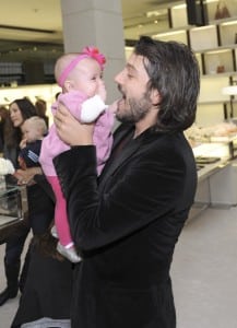 Diego Luna & daughter Fiona