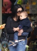Kourtney Kardashian with son Mason