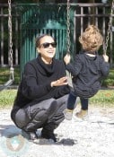 Jessica Alba with daughter Honor Warren