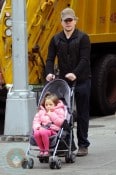 Isabella with Matt Damon