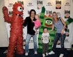 Paul Stanley and daughter Sarah Stanley and son Evan Stanley with wife Erin Stanley