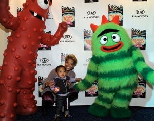 Singer Kelis and son Knight Jones