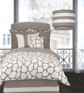 cobblestone duvet taupe