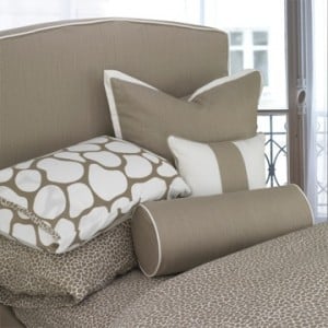 cobblestone duvet taupe pillows