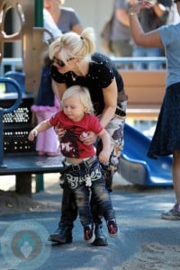 Gwen Stefani and son Zuma