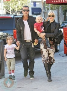 The Rossdales: Kingston, Gavin, Zuma and Gwen