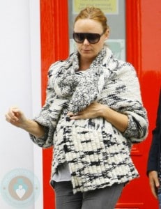 A pregnant Stella McCartney