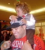 Tito Ortiz with his son