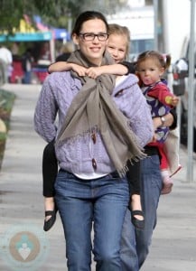 Jennifer Garner & Daughters Seraphina & Violet