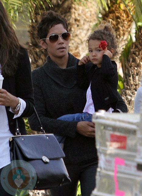 Halle Berry With Nahla