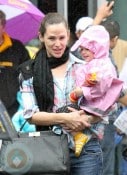 Jennifer Garner with daughter Seraphina