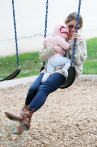 Rebecca Gayheart plays At The Park with Billie