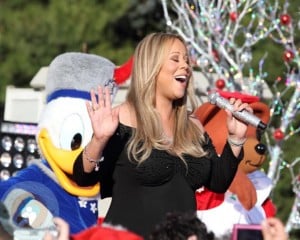 Mariah Carey performing at Walt Disney World