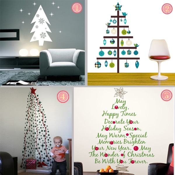 Cool Christmas Tree Wall Decalls!