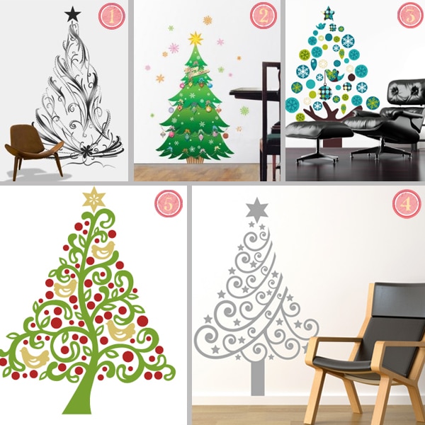 Cool Christmas Tree Wall Decalls!