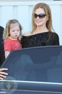 Nicole Kidman with Daughter Sunday