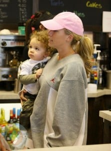 Kendra Wilkinson & her son Hank