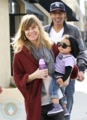 Ellen Pompeo and Chris Ivery with dauhter Stella Luna