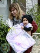 Ellen Pompeo and Chris Ivery with dauhter Stella Luna