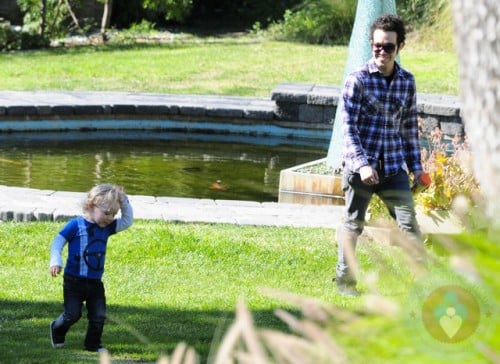 Pete Wentz and son Bronx