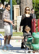 Jessica Alba with husband Cash Warren and daughter Honor Marie Warren