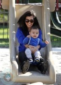 Kourtney Kardashian and son Mason