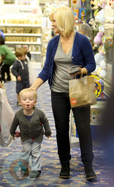 Amy Poehler and son Archie