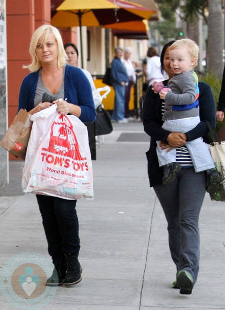 Amy Poehler and son Archie