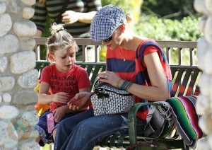 Gwen Stefani with son Kingston