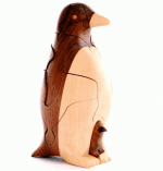 Wooden 3-D Penguin Puzzle