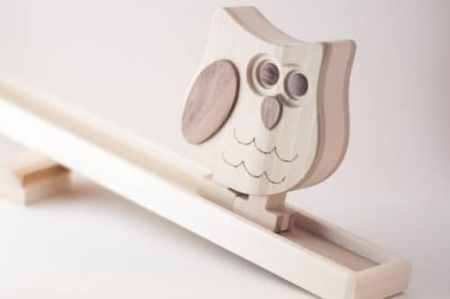   Oliver the Wooden Walking Owl