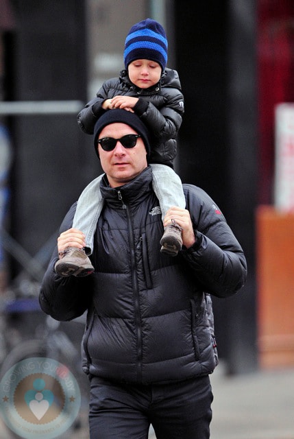 Liev Schreiber with son Alexander