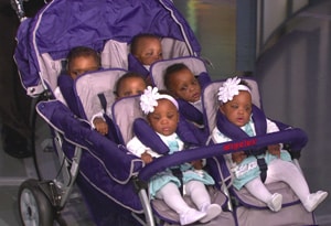 McGhee Sextuplets appear on Oprah!