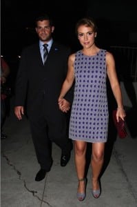 Alyssa Milano and husband David Bugliari