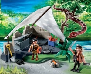 Playmobil Treasure Hunter's Camp with Giant Snake